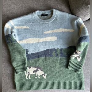 Aelfric Eden inspired Knit Cow Sweater